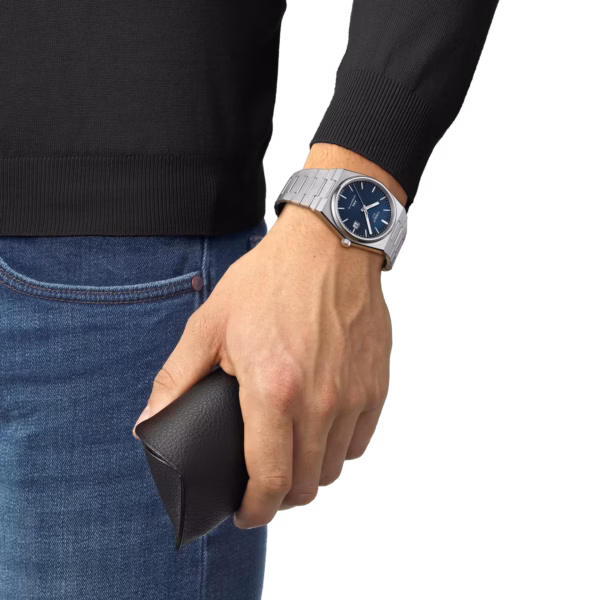 TISSOT 天梭 PRX Powermatic 80 40mm 海藍色機械錶 T137.407.11.041.00：圖片 5