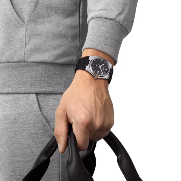 TISSOT 天梭 PRX 40mm 黑色 70年代復刻石英錶 T137.410.17.051.00：圖片 3