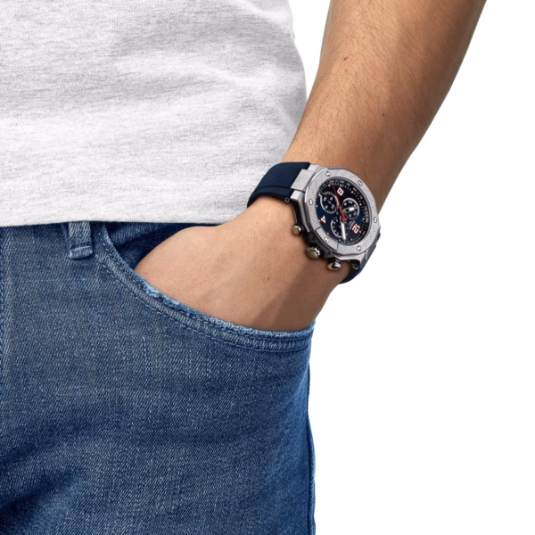 TISSOT 天梭 T-Race MotoGP Chronograph 2024 Limited Edition 限量計時賽車錶 T141.417.17.047.00：圖片 5