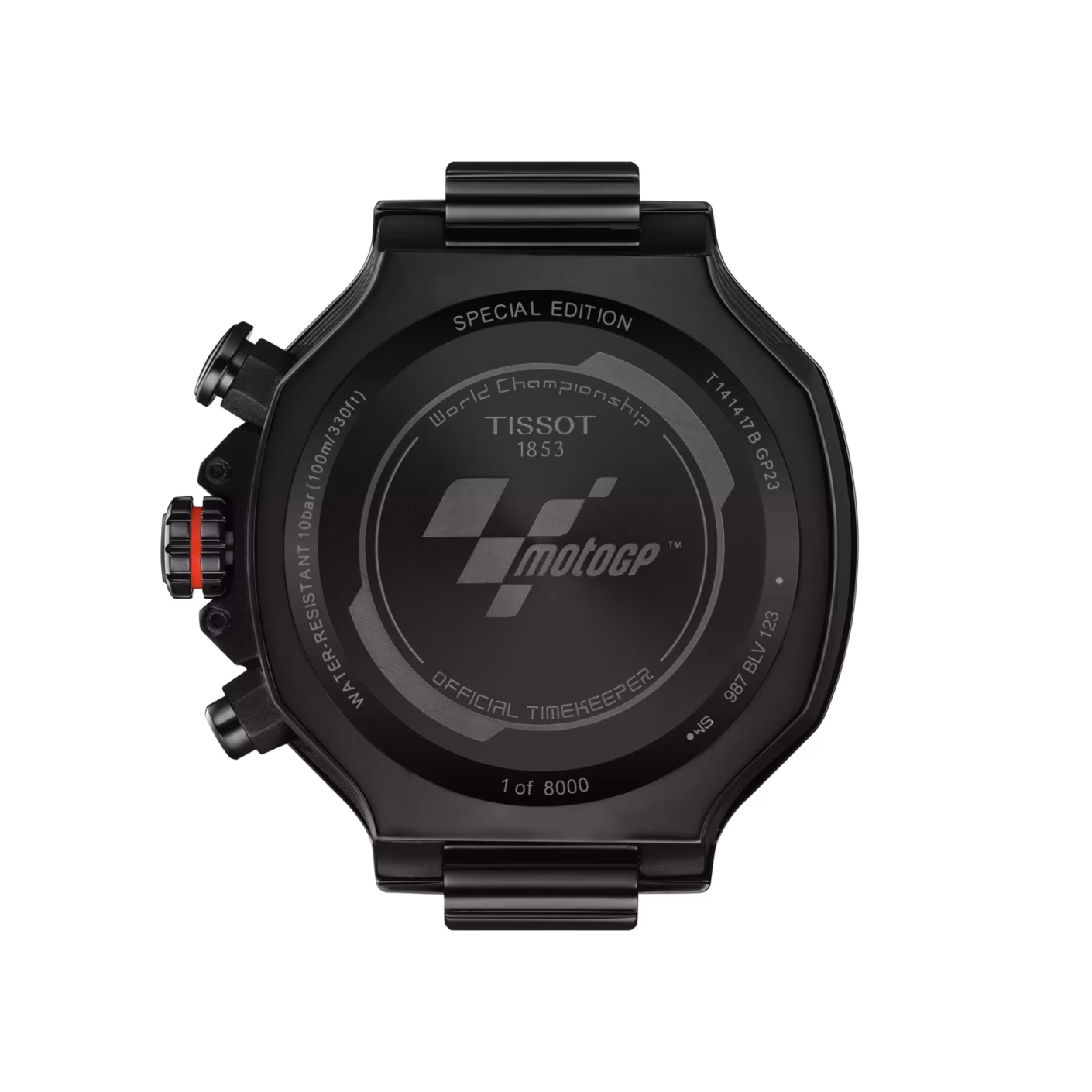 TISSOT 天梭 T-Race MotoGP Chronograph 2023 Limited Edition 限量紅黑色賽車錶 T141.417.37.057.01
