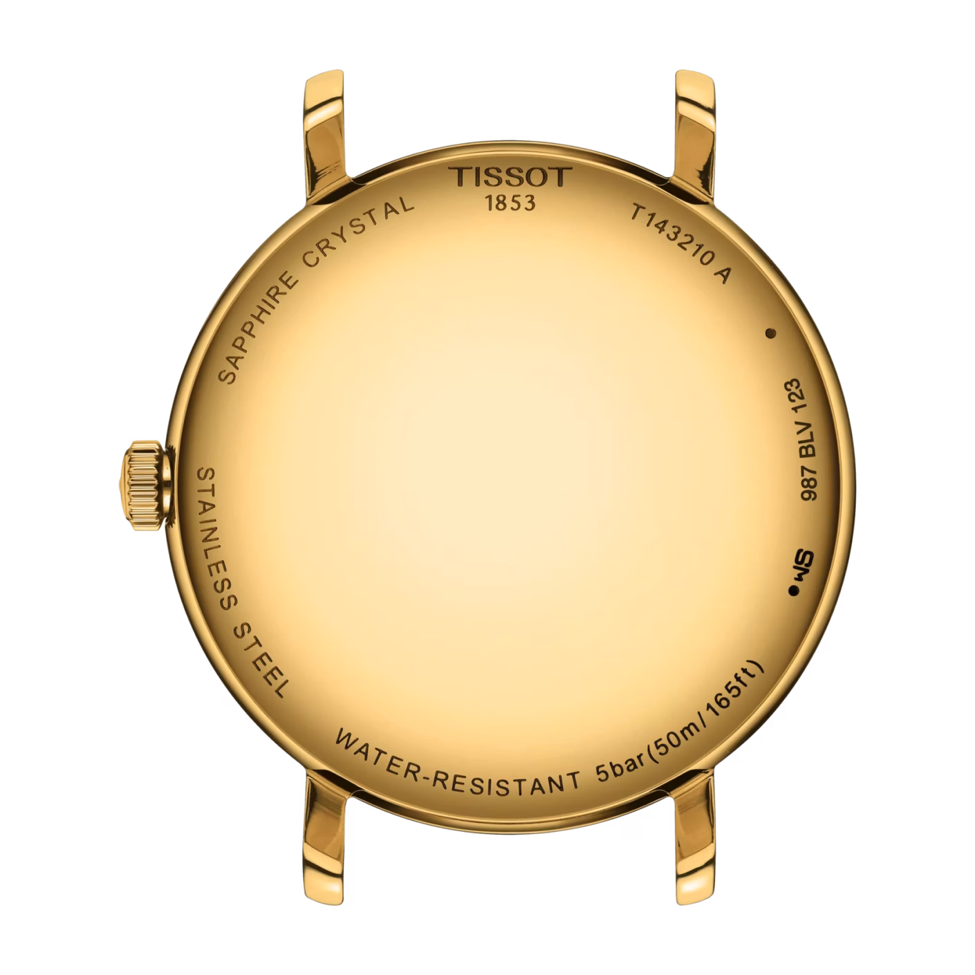 TISSOT 天梭 Everytime 34mm 典雅金 簡約三針女錶 T143.210.33.021.00
