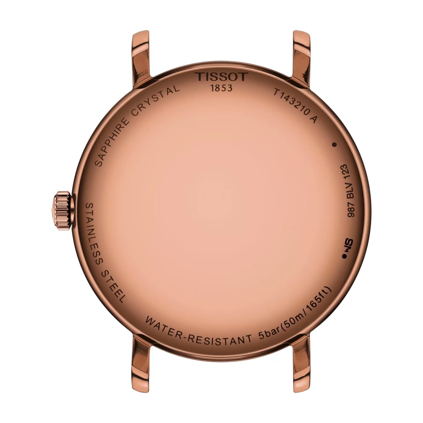 TISSOT 天梭 Everytime 34mm 玫瑰金 簡約三針女錶 T143.210.33.331.00