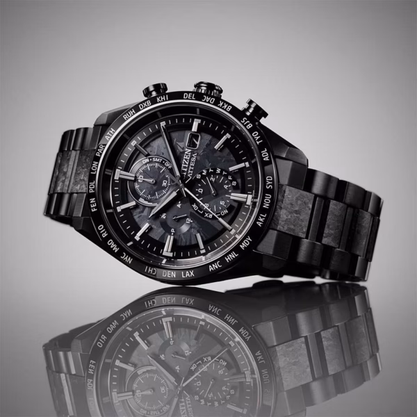 CITIZEN 星辰 ATTESA HAKUTO-R 限量登月錶 黑鈦系列 光動能全球電波時計錶 AT8287-62E：圖片 7