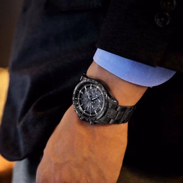 CITIZEN 星辰 ATTESA HAKUTO-R 限量登月錶 黑鈦系列 光動能全球電波時計錶 AT8287-62E：圖片 11