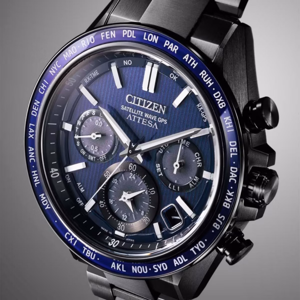 CITIZEN 星辰 ATTESA ACT Line 紺星款 光動能GPS衛星對時錶 CC4059-64L：圖片 7