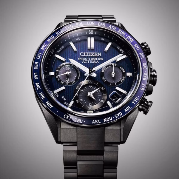CITIZEN 星辰 ATTESA ACT Line 紺星款 光動能GPS衛星對時錶 CC4059-64L：圖片 8