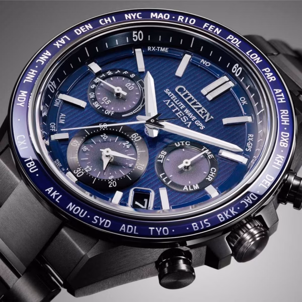 CITIZEN 星辰 ATTESA ACT Line 紺星款 光動能GPS衛星對時錶 CC4059-64L：圖片 9