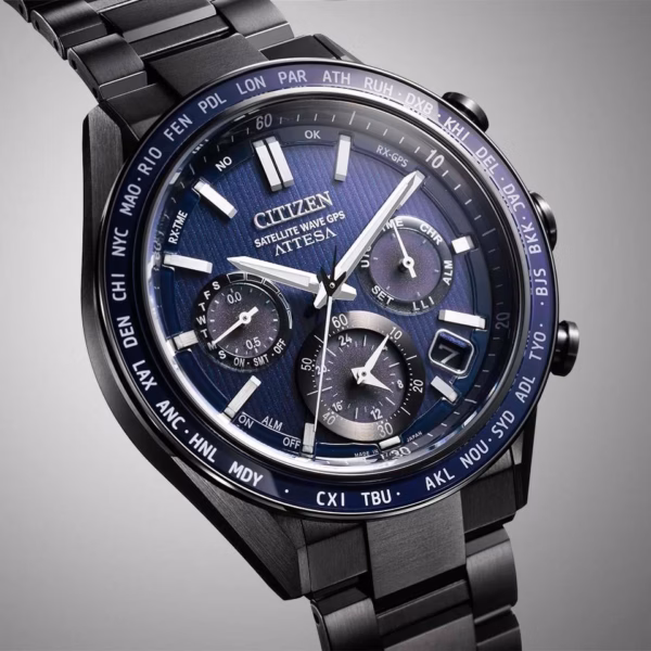 CITIZEN 星辰 ATTESA ACT Line 紺星款 光動能GPS衛星對時錶 CC4059-64L：圖片 10