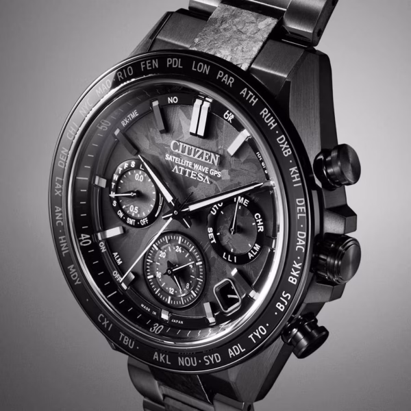 CITIZEN 星辰 ATTESA HAKUTO-R 限量登月錶 黑鈦系列 光動能GPS衛星對時錶 CC4067-66E：圖片 10