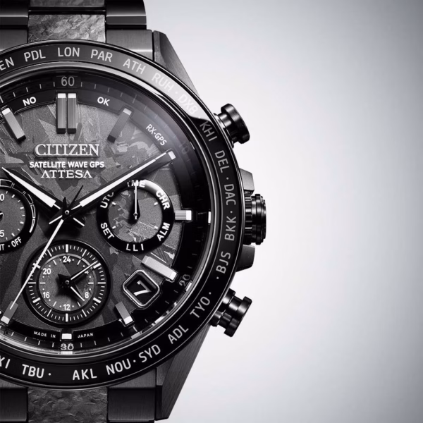 CITIZEN 星辰 ATTESA HAKUTO-R 限量登月錶 黑鈦系列 光動能GPS衛星對時錶 CC4067-66E：圖片 9