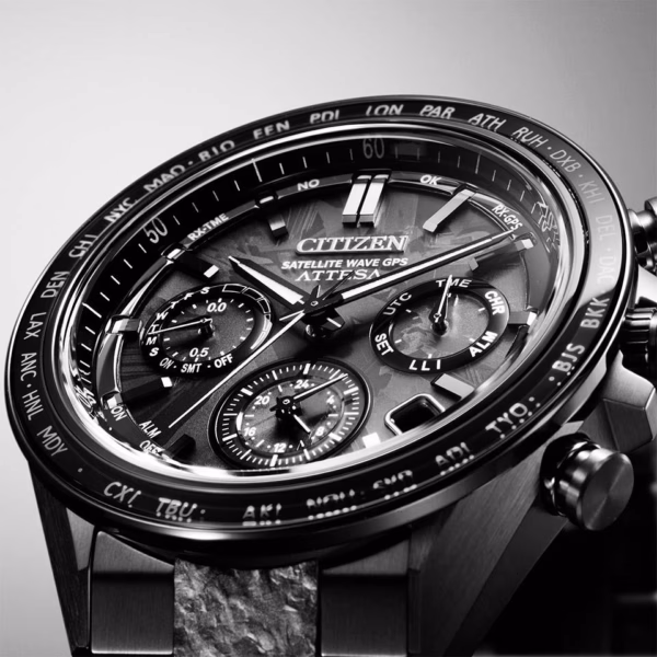 CITIZEN 星辰 ATTESA HAKUTO-R 限量登月錶 黑鈦系列 光動能GPS衛星對時錶 CC4067-66E：圖片 5