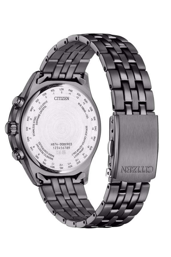 CITIZEN 星辰 Eco-Drive Radio Controlled 廣告曜月款 光動能全球電波月相錶 BY1037-51H：圖片 3