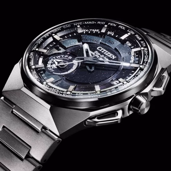 CITIZEN 星辰 Satellite Wave X 星空黑 GPS衛星對時 鈦金屬光動能腕錶 CC3097-52E：圖片 4