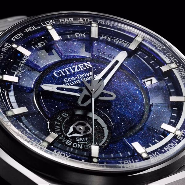 CITIZEN 星辰 Satellite Wave X 星空藍 GPS衛星對時 鈦金屬光動能腕錶 CC3097-52L：圖片 4