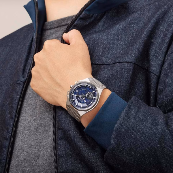 CITIZEN 星辰 Satellite Wave X 星空藍 GPS衛星對時 鈦金屬光動能腕錶 CC3097-52L：圖片 5