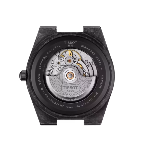 TISSOT 天梭 PRX Powermatic 80 40mm Carbon 鍛造碳纖維機械錶 T137.907.97.201.00：圖片 3