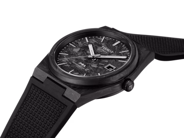 TISSOT 天梭 PRX Powermatic 80 40mm Carbon 鍛造碳纖維機械錶 T137.907.97.201.00：圖片 6