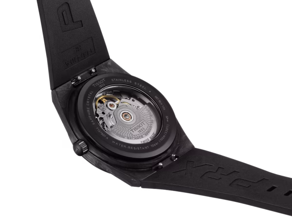 TISSOT 天梭 PRX Powermatic 80 40mm Carbon 鍛造碳纖維機械錶 T137.907.97.201.00：圖片 7