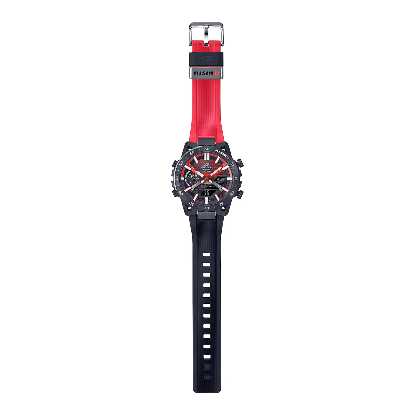 CASIO 卡西歐 EDIFICE ECB-2000NIS-1A NISMO Super GT MY23 限量聯名太陽能賽車計時錶