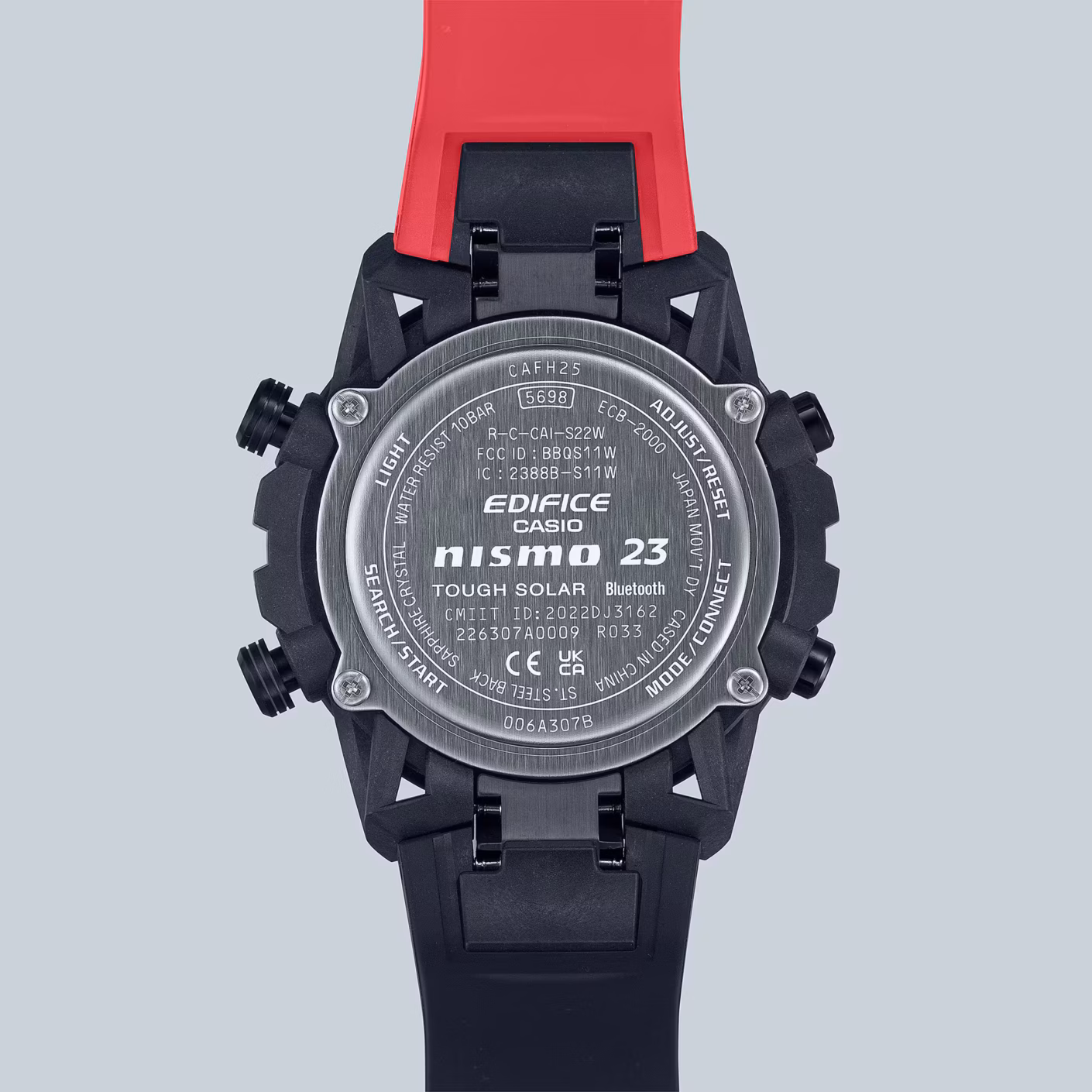 CASIO 卡西歐 EDIFICE ECB-2000NIS-1A NISMO Super GT MY23 限量聯名太陽能賽車計時錶