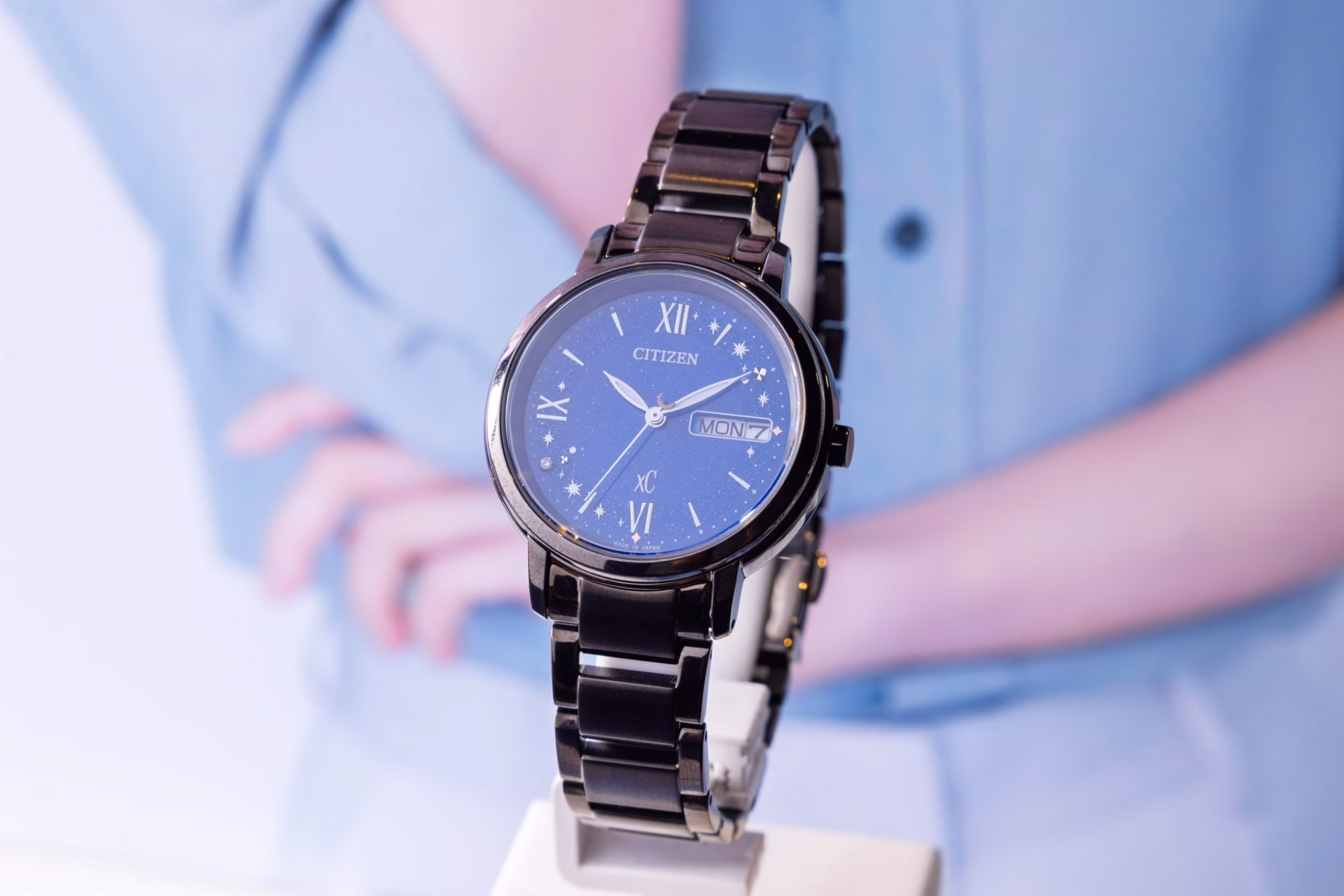 CITIZEN 星辰 xC Hebe田馥甄聯名款 甄星閃耀光動能女錶 EW2428-59L