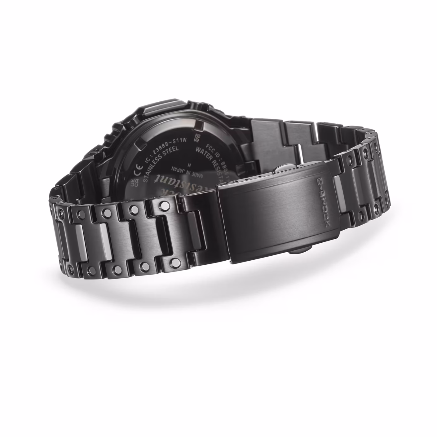 CASIO 卡西歐 G-SHOCK GM-B2100BD-1A 不鏽鋼八角系列 太陽能數位指針錶