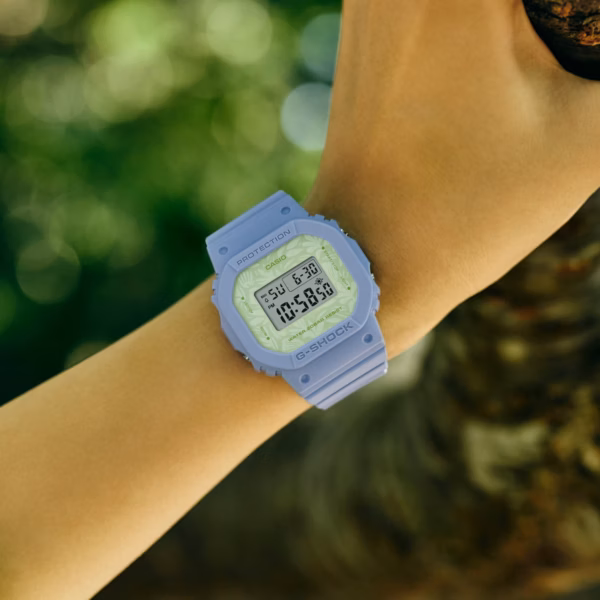 CASIO 卡西歐 G-SHOCK GMD-S5600NC-2 淺藍草本設計 經典數位錶：圖片 2