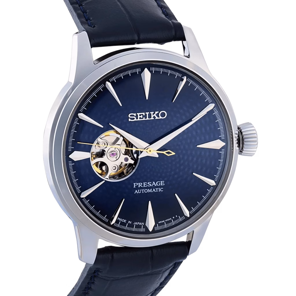 SEIKO 精工 Presage SSA405J1 調酒系列 Blue Moon 藍月雞尾酒機械錶 4R38-01N0B