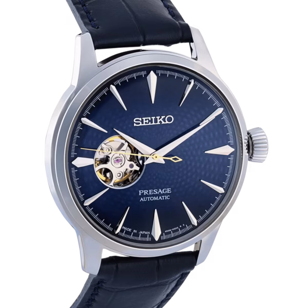 SEIKO 精工 Presage SSA405J1 調酒系列 Blue Moon 藍月雞尾酒機械錶 4R38-01N0B：圖片 3