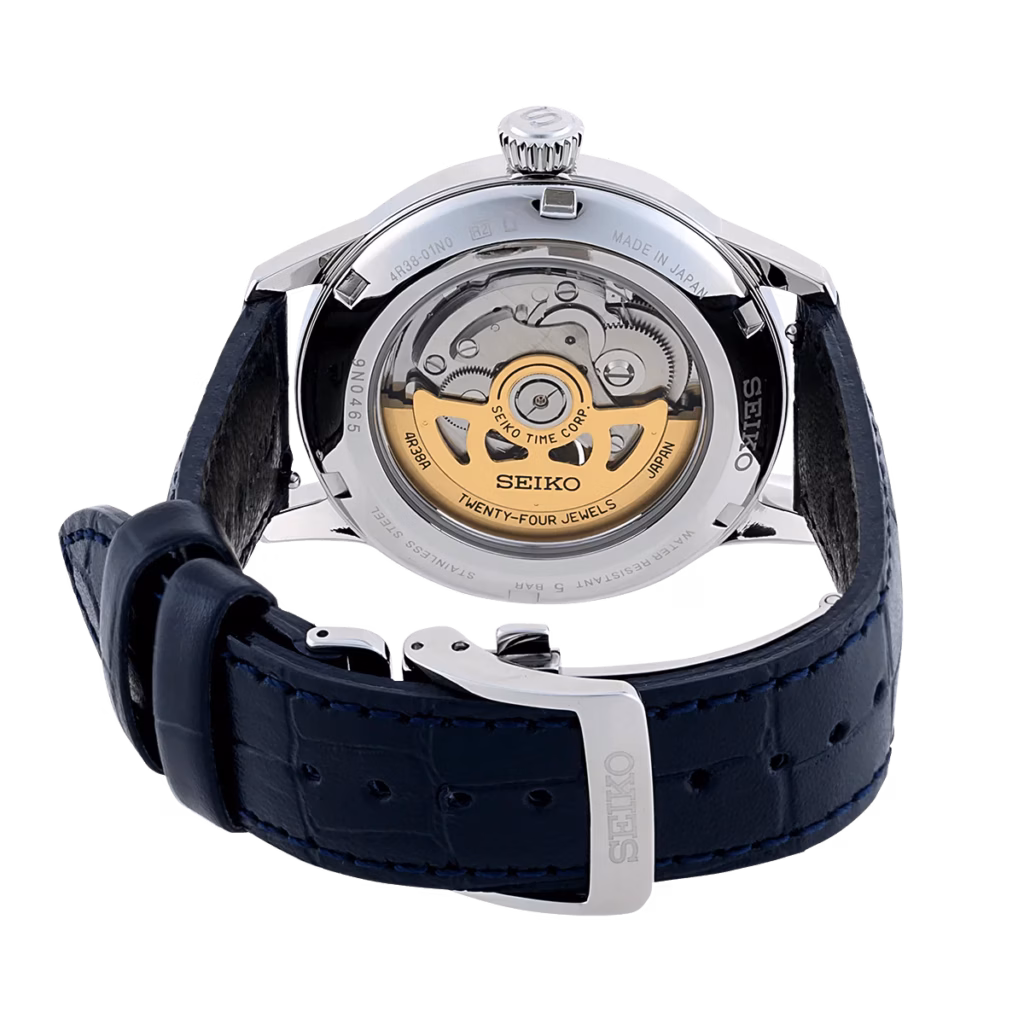 SEIKO 精工 Presage SSA405J1 調酒系列 Blue Moon 藍月雞尾酒機械錶 4R38-01N0B