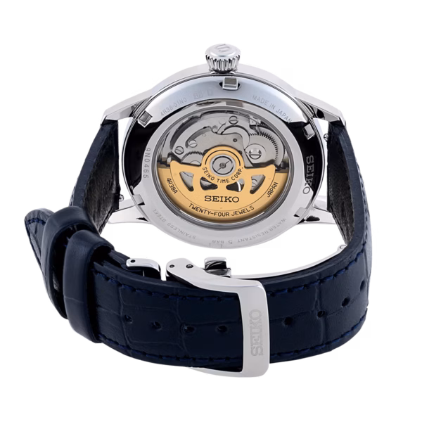 SEIKO 精工 Presage SSA405J1 調酒系列 Blue Moon 藍月雞尾酒機械錶 4R38-01N0B：圖片 4