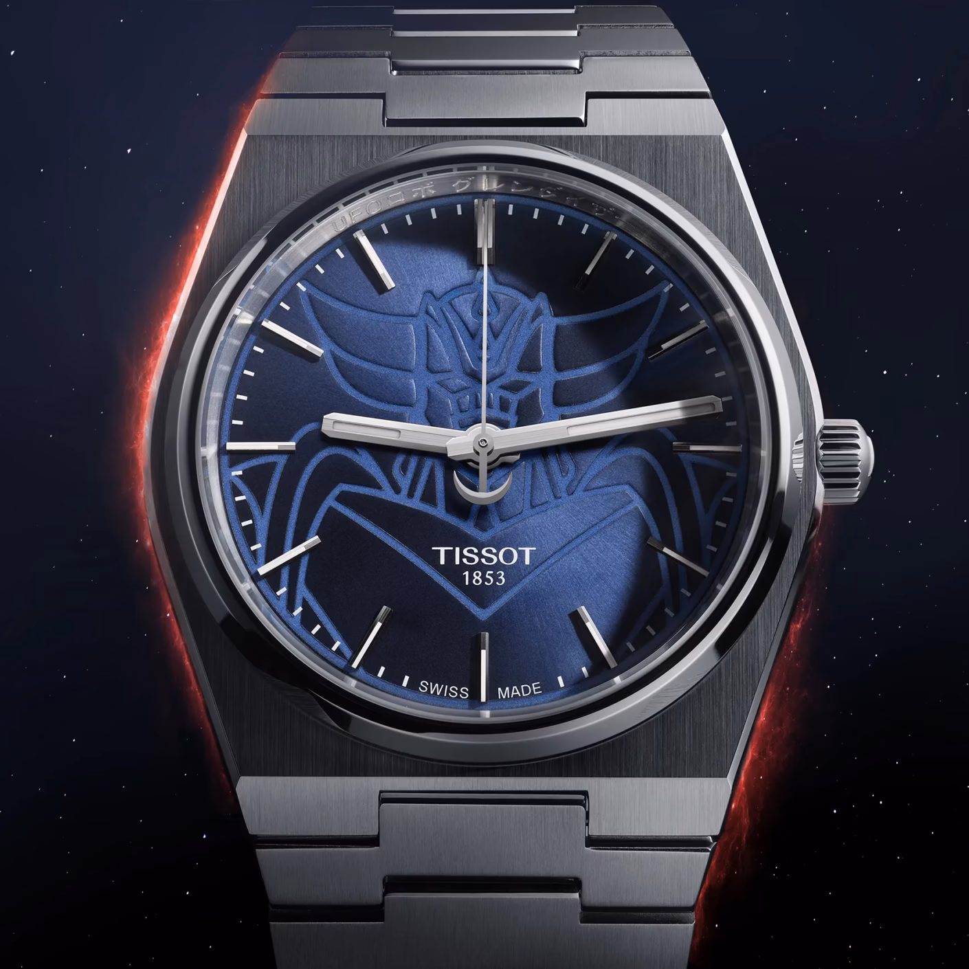 TISSOT 天梭 PRX UFO Robot Grendizer 無敵鐵金剛 - 金剛戰神 特別版機械錶 T137.407.11.041.02