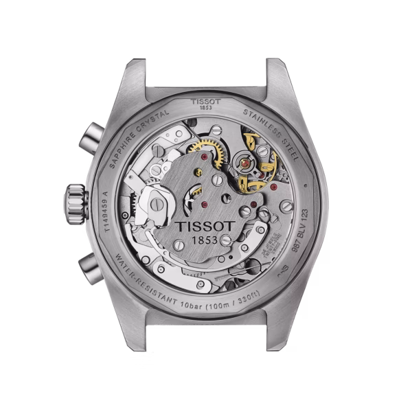 TISSOT 天梭 PR516 Mechanical Chronograph 賽車黑三眼計時 手動上鍊機械錶 T149.459.21.051.00：圖片 3