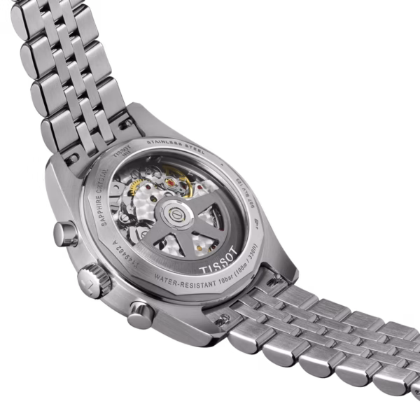 TISSOT 天梭 PR516 Automatic Chronograph 賽車藍三眼計時機械錶 T149.462.11.011.00：圖片 7