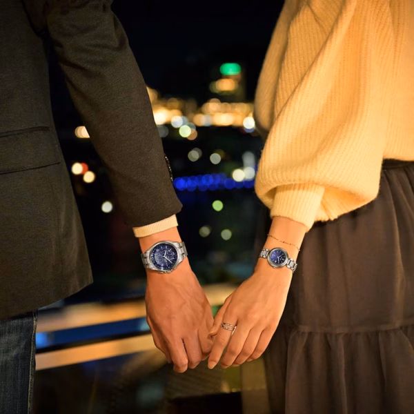 CITIZEN 星辰 ATTESA DEAR Collection 限量款 夜空彩虹系列 鈦金屬光動能電波錶 AT8240-66L：圖片 11