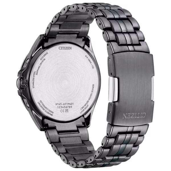 CITIZEN 星辰 NIGHT COLOR EDITION 夜色系列 光動能全球電波時計錶 CB0294-54E：圖片 3