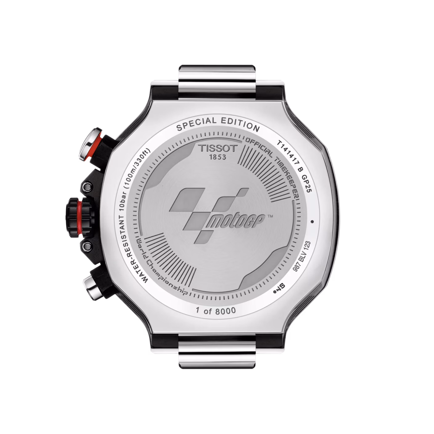TISSOT 天梭 T-Race MotoGP Chronograph 2025 Limited Edition 限量計時賽車錶 T141.417.27.081.00