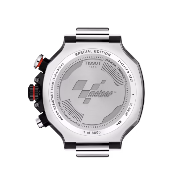 TISSOT 天梭 T-Race MotoGP Chronograph 2025 Limited Edition 限量計時賽車錶 T141.417.27.081.00：圖片 3