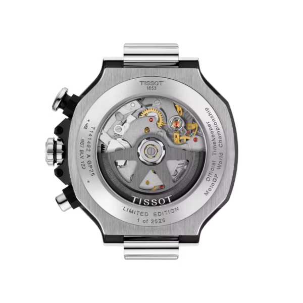 TISSOT 天梭 T-Race MotoGP Automatic Chronograph 2025 限量機械計時賽車錶 T141.462.27.041.00：圖片 3