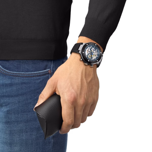 TISSOT 天梭 T-Race MotoGP Automatic Chronograph 2025 限量機械計時賽車錶 T141.462.27.041.00：圖片 5