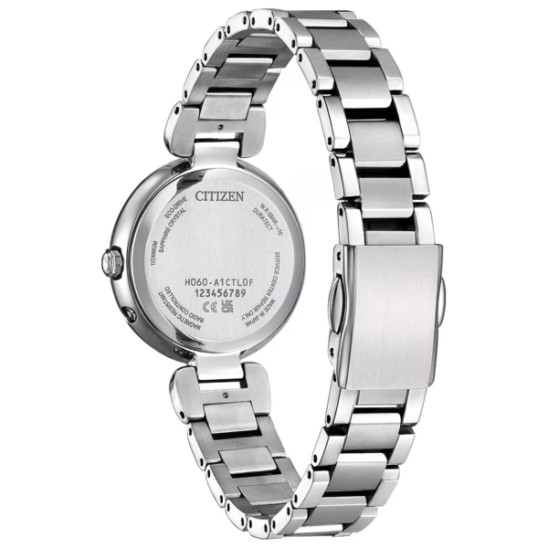 CITIZEN 星辰 xC DEAR Collection 限量款 夜空彩虹系列 鈦金屬光動能電波女錶 ES9460-70L：圖片 3