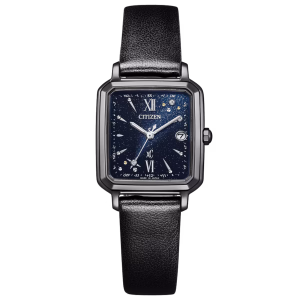 CITIZEN 星辰 xC hikari collection 限量款 星空流星雨 鈦金屬光動能電波女錶 ES9504-50E：圖片 4
