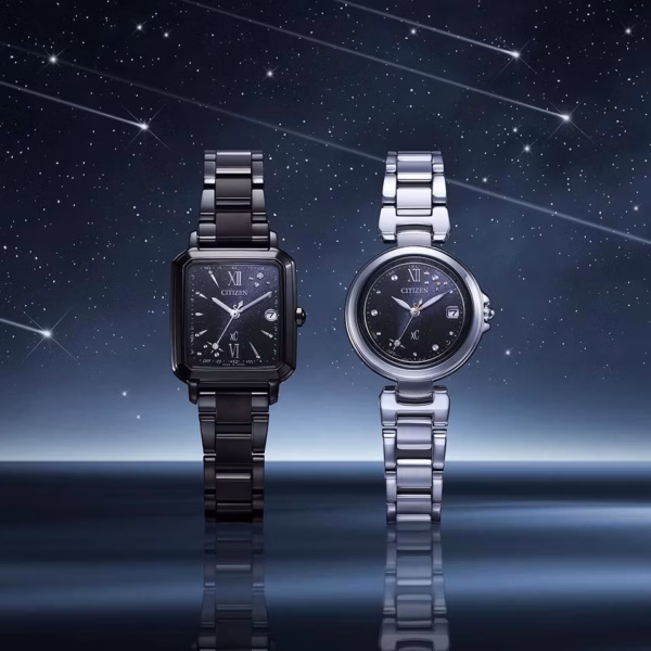 CITIZEN 星辰 xC hikari collection 限量款 星空流星雨 鈦金屬光動能電波女錶 ES9504-50E：圖片 8