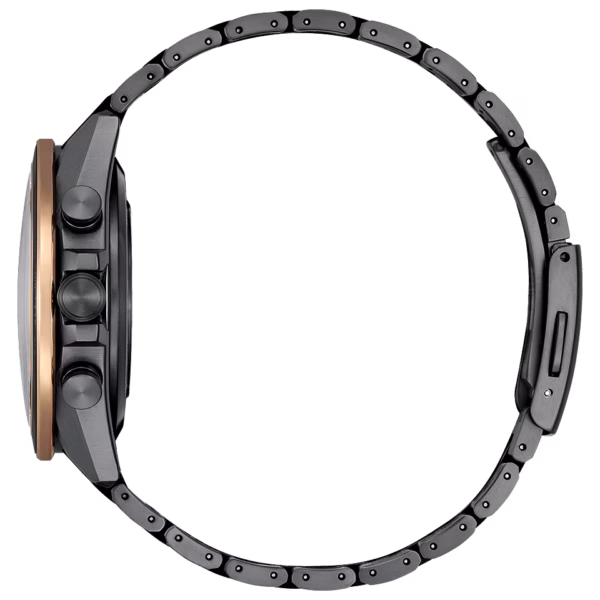 CITIZEN 星辰 ATTESA ACT Line 黑鈦系列 玫瑰金光動能GPS衛星對時錶 CC4074-61W：圖片 2