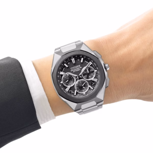 CITIZEN 星辰 ATTESA ACT Line 八角系列 限量光動能GPS衛星對時錶 CC4104-53E：圖片 10