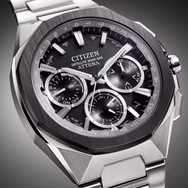 CITIZEN 星辰 ATTESA ACT Line 八角系列 限量光動能GPS衛星對時錶 CC4104-53E：圖片 5