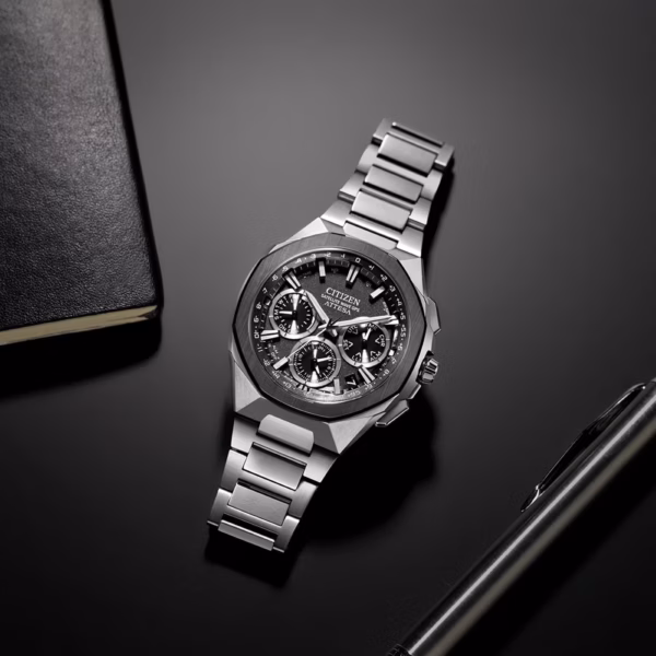 CITIZEN 星辰 ATTESA ACT Line 八角系列 限量光動能GPS衛星對時錶 CC4104-53E：圖片 12