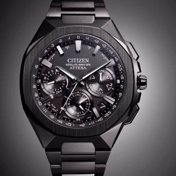 CITIZEN 星辰 ATTESA ACT Line 黑鈦八角系列 限量光動能GPS衛星對時錶 CC4105-69E：圖片 6