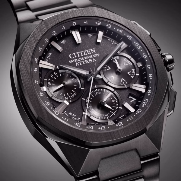 CITIZEN 星辰 ATTESA ACT Line 黑鈦八角系列 限量光動能GPS衛星對時錶 CC4105-69E：圖片 7