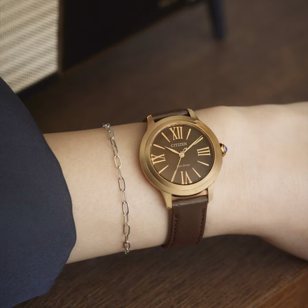 CITIZEN 星辰 L系列 ROUND Collection 花蕾光動能女錶 EM1163-09X：圖片 7